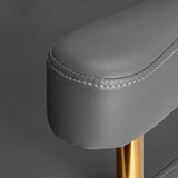 Gabbiano hairdressing chair Granda gold grey - BVShop