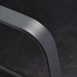 Gabbiano hairdressing chair Porto gray black - BVShop