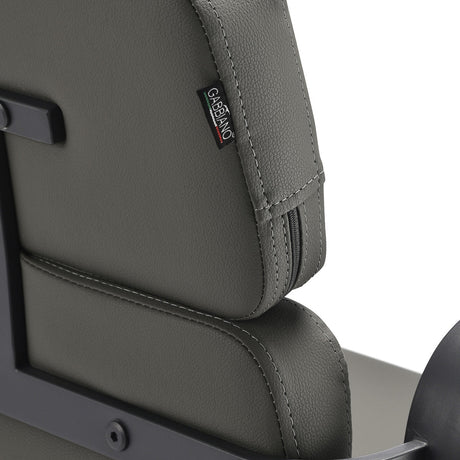 Gabbiano hairdressing chair Porto gray gray - BVShop