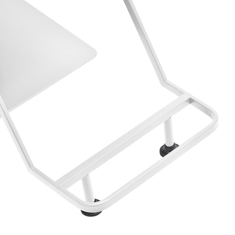 Gabbiano hairdressing chair Porto white white - BVShop