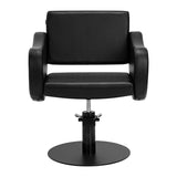 Gabbiano hairdressing chair Sewilla Black - BVShop