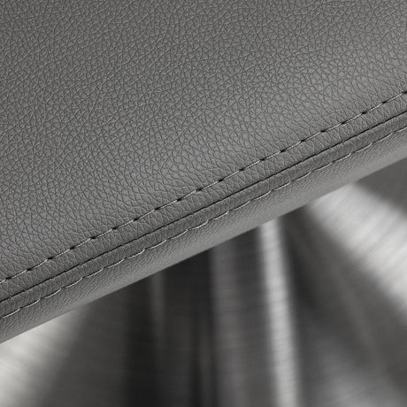 Gabbiano hairdressing chair Sewilla Gray INOX base - BVShop