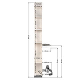 Gabbiano hairdressing console b058 pearl - BVShop