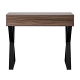 Gabbiano hairdressing console as part of salon furniture, featuring a sleek design with drawers and mirror for professional hair styling.