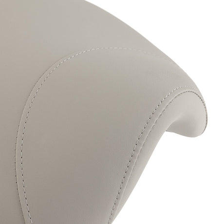 Gabbiano hairdressing stool D032 grey-beige - BVShop