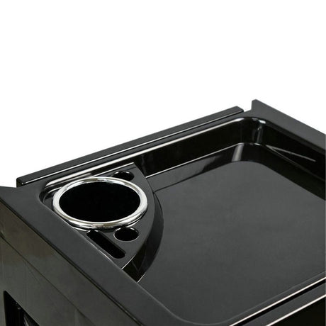 Gabbiano hairdressing trolley 048A black - BVShop