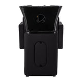 Gabbiano hairdressing wash unit Elda Black - BVShop