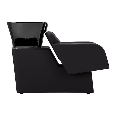 Gabbiano hairdressing wash unit Elda Black - BVShop