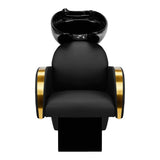 Gabbiano hairdressing wash unit Malaga gold and black - BVShop