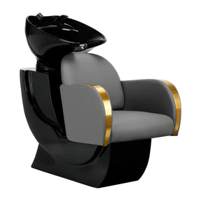 Gabbiano hairdressing wash unit Malaga gold gray - BVShop