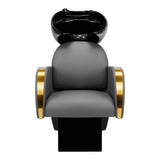 Gabbiano hairdressing wash unit Malaga gold gray - BVShop