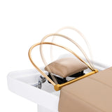 Gabbiano Head Spa 017 hair washing bed beige - BVShop