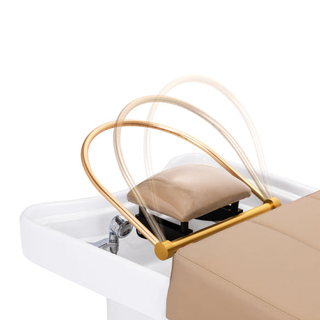 Gabbiano Head Spa 017 hair washing bed beige - BVShop