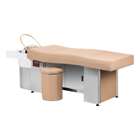Gabbiano Head Spa 017B hair washing bed beige - BVShop