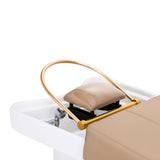 Gabbiano Head Spa 017B hair washing bed beige - BVShop