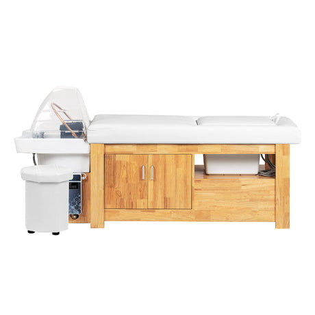 Gabbiano Head Spa Bali hair washing bed white - BVShop