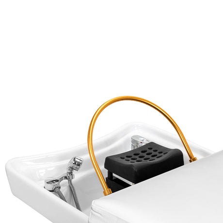 Gabbiano Head Spa Bali hair washing bed white - BVShop