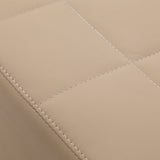 Gabbiano Head Spa Maldives hair washing bed in beige with ergonomic design and padded surface for comfortable hair washing.