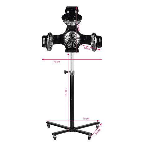 Gabbiano infrazon standing 868-1 black - BVShop
