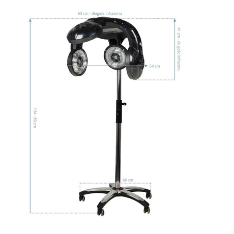 Gabbiano infrazon standing 938 black - BVShop