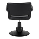Gabbiano Lucca hairdressing chair black - BVShop