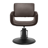 Gabbiano Mataro hairdressing chair brown - BVShop