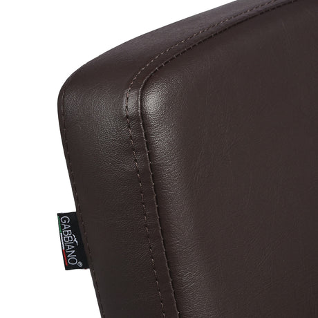 Gabbiano Mataro hairdressing chair brown - BVShop
