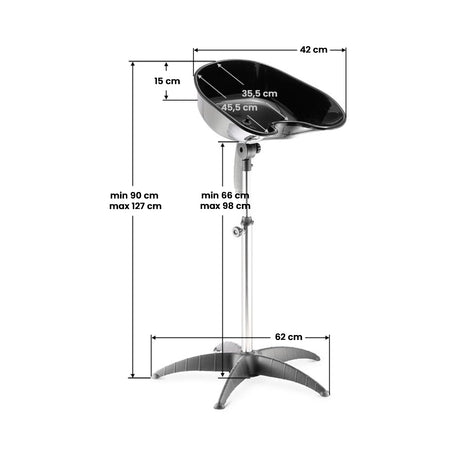 Gabbiano portable hairdresser wash unit ft35 - BVShop