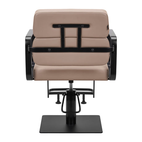 Gabbiano Porto-BM hairdressing chair black beige - BVShop
