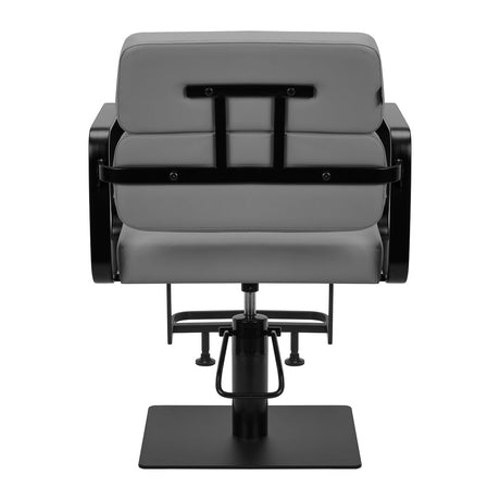 Gabbiano Porto-BM hairdressing chair black gray - BVShop