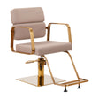 Gabbiano Porto-GM hairdressing chair beige - BVShop