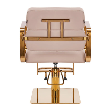 Gabbiano Porto-GM hairdressing chair beige - BVShop