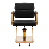 Gabbiano Porto-GM hairdressing chair black - BVShop