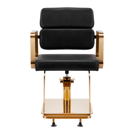 Gabbiano Porto-GM hairdressing chair black - BVShop