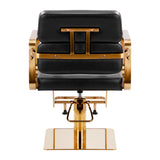 Gabbiano Porto-GM hairdressing chair black - BVShop