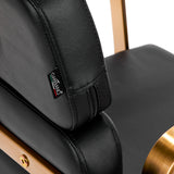 Gabbiano Porto-GM hairdressing chair black - BVShop