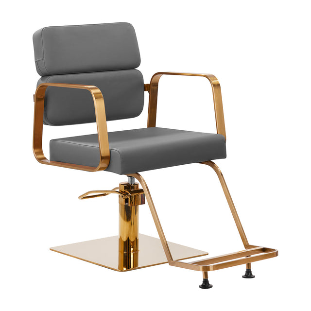 Gabbiano Porto-GM hairdressing chair gray - BVShop