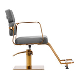 Gabbiano Porto-GM hairdressing chair gray - BVShop