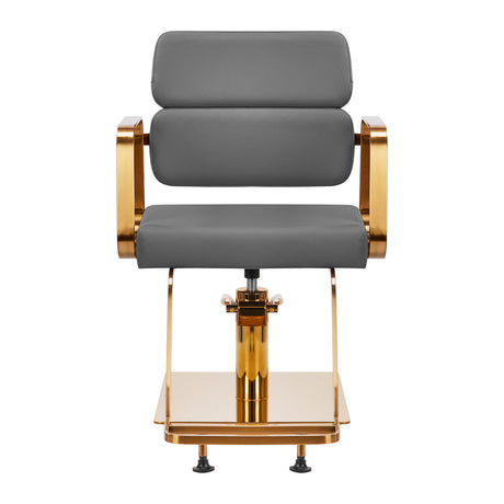 Gabbiano Porto-GM hairdressing chair gray - BVShop