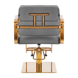 Gabbiano Porto-GM hairdressing chair gray - BVShop