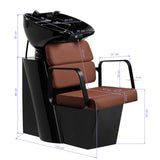 Gabbiano Porto hair wash unit black chocolate - BVShop