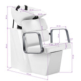 Gabbiano Porto hair wash unit gray white - BVShop