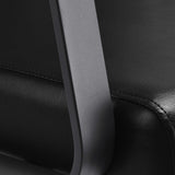 Gabbiano Porto grey and black hair wash unit for salon use with ergonomic chair and basin, modern hairdressing salon furniture