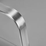 Gabbiano Porto grey hair wash unit for salon, featuring a comfortable chair and basin for hairdressing services.