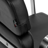Gabbiano Porto hairdressing chair black - BVShop