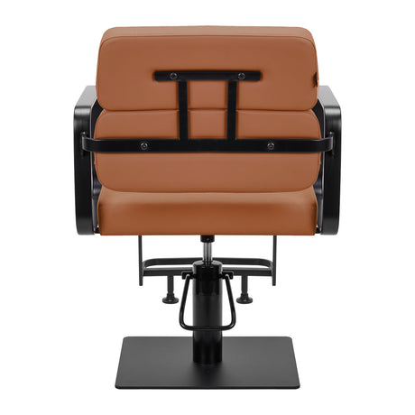 Gabbiano Porto hairdressing chair black orange - BVShop