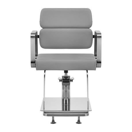 Gabbiano Porto hairdressing chair grey - BVShop