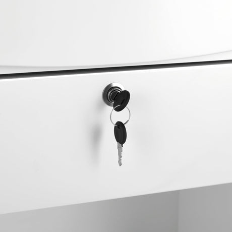Gabbiano Reception Desk G26B White - BVShop