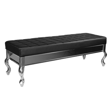 Gabbiano sofa for waiting room f011 black - BVShop