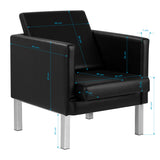 Gabbiano waiting room chair BM18011 - BVShop